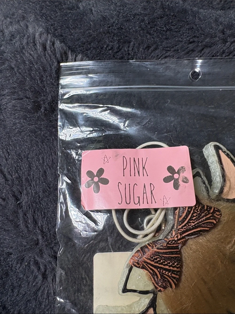 Brown & Pink Highland Cow Car Freshie